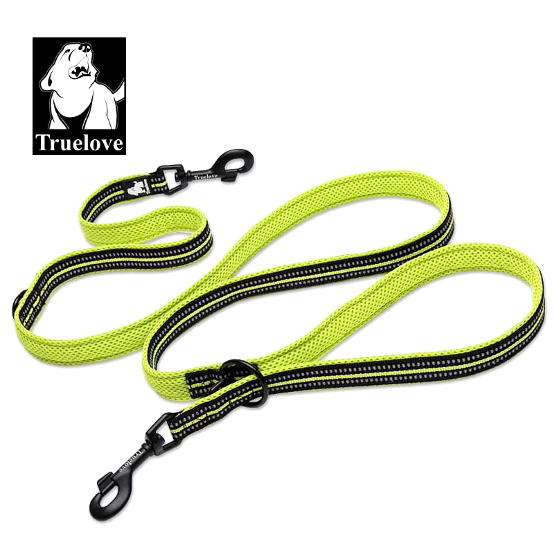 7 in 1 Multi-Purpose Adjustable Dog Lead Hand Free Pet Training Leash Reflective Dog Leash Walk 2 Dogs Harness TLL2411